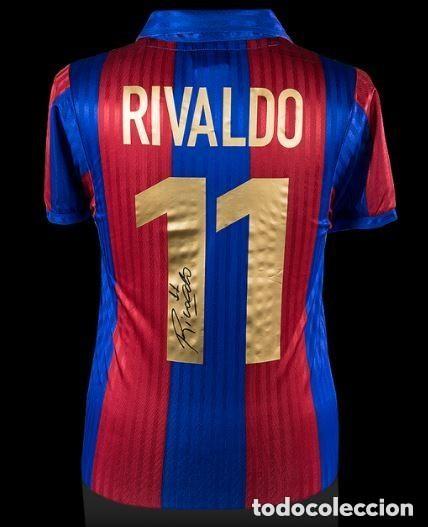 camiseta rivaldo barcelona