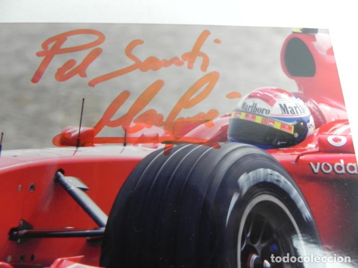 Coleccionismo deportivo: FOTO MARC GEN&Eacute; CON DEDICATORIA Y AUTOGRAFO (FORMULA 1) - Foto 2