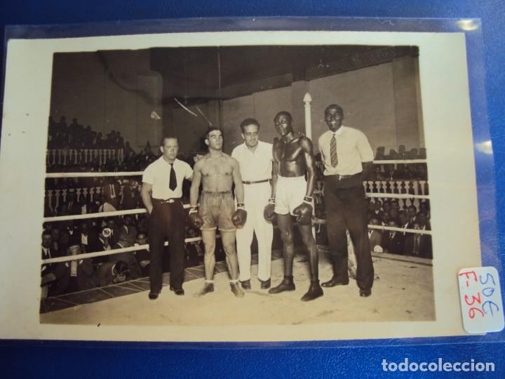 Coleccionismo deportivo: (F-36)FOTOGRAFIA DE COMBATE DE JOE LA ROE - Foto 1