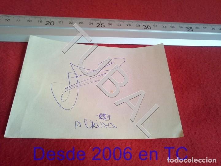 Sports collectibles: TUBAL ATHLETIC BILBAO ALKIZA AUTOGRAFO FIRMA B49