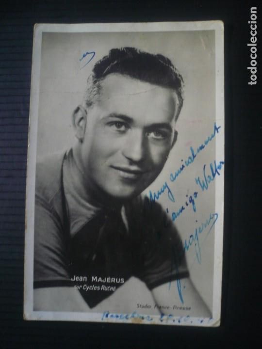 Coleccionismo deportivo: Jean Maj&eacute;rus-Dedicatoria - Foto 1