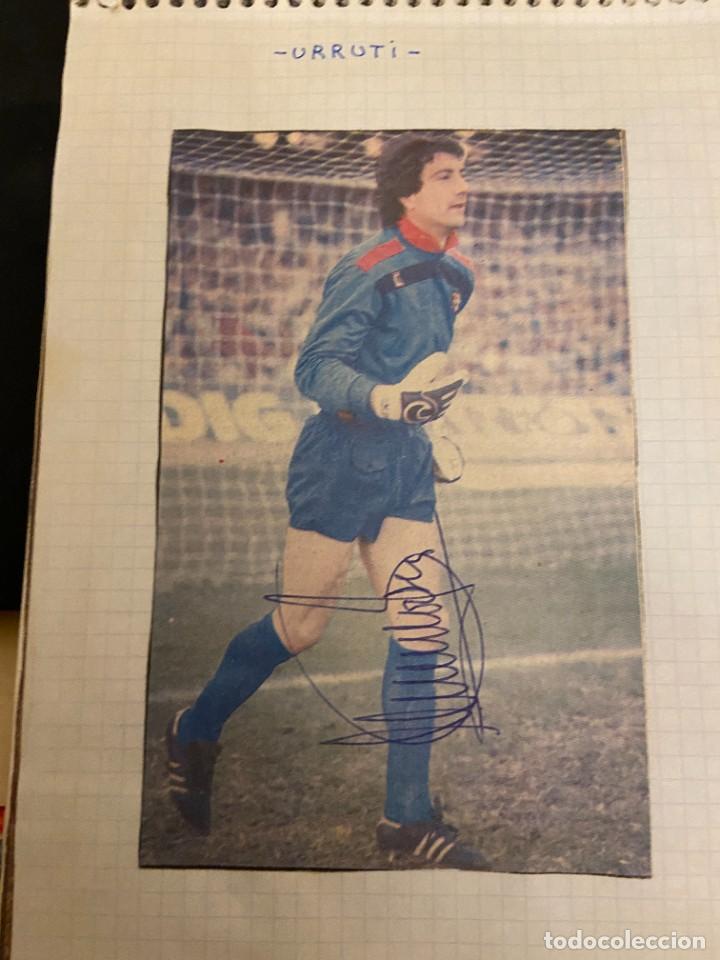 Coleccionismo deportivo: URRUTICOECHEA con autografo - Foto 1