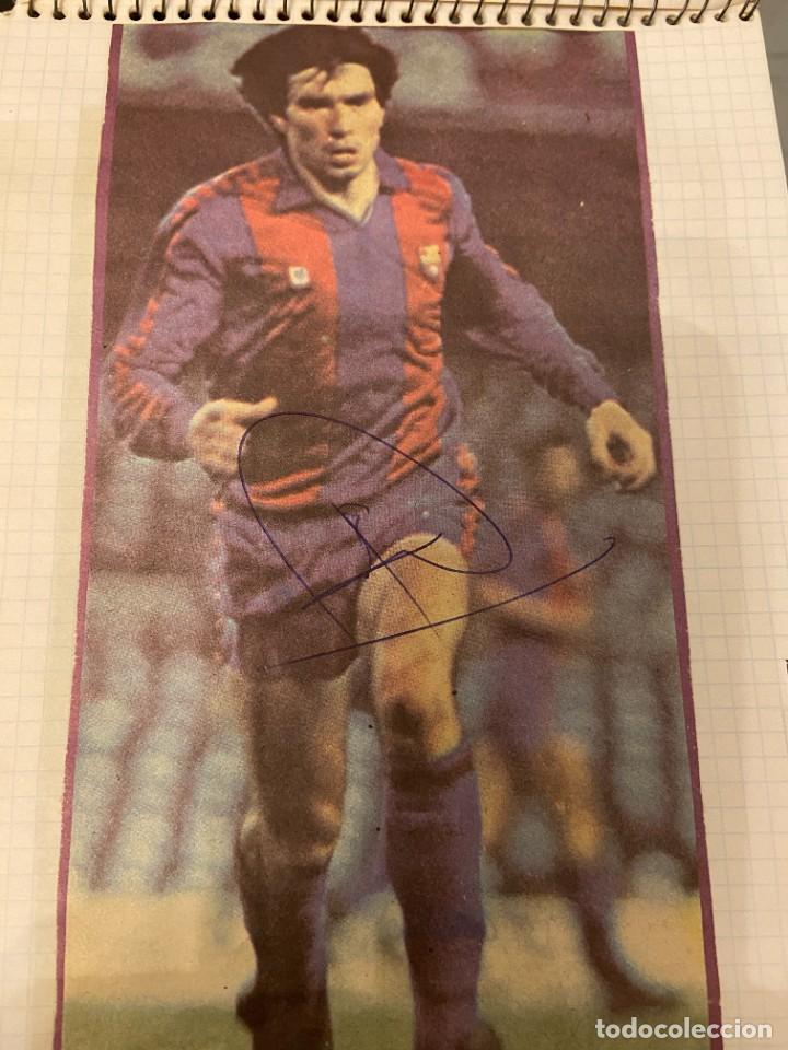 Coleccionismo deportivo: CARRASCO BARCELONA CON AUTOGRAFO - Foto 1