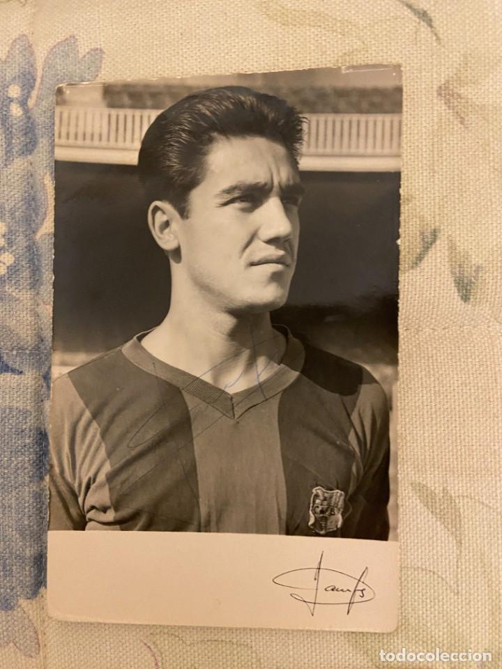 Sammelleidenschaft Sport: camps barcelona temporada 1962 muy buen estado firmada