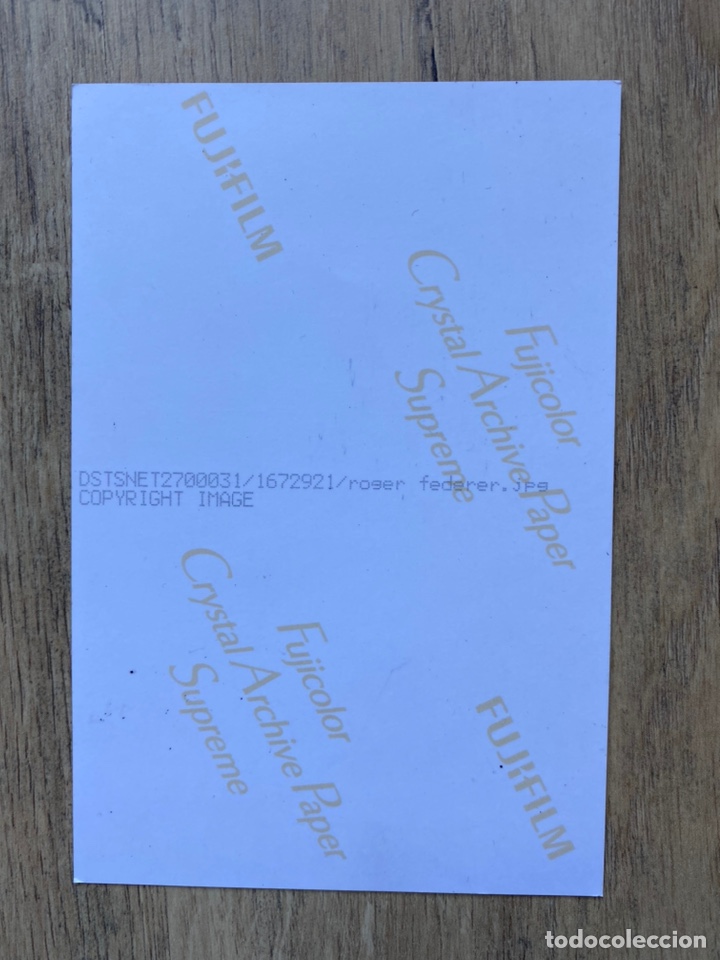 Coleccionismo deportivo: Roger Federer Aut&oacute;grafo original signed USA open Tenis - Foto 5
