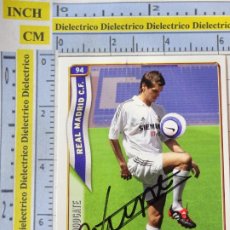 Coleccionismo deportivo: CROMO TRADING CARD LIGA 2004 2005. REAL MADRID CLUB DE FÚTBOL. AUTÓGRAFO FIRMA JONATHAN WOODGATE