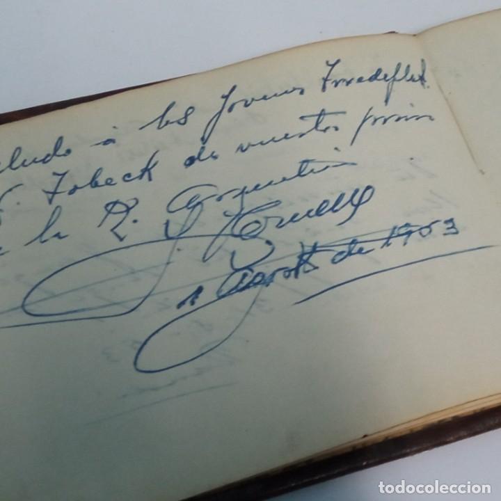 Coleccionismo deportivo: cuaderno de aut&oacute;grafos a&ntilde;os 50 - Foto 6