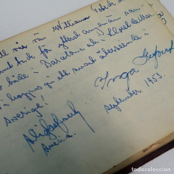Coleccionismo deportivo: cuaderno de aut&oacute;grafos a&ntilde;os 50 - Foto 7