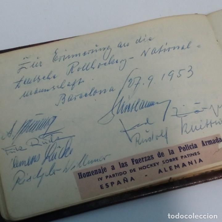 Coleccionismo deportivo: cuaderno de aut&oacute;grafos a&ntilde;os 50 - Foto 8