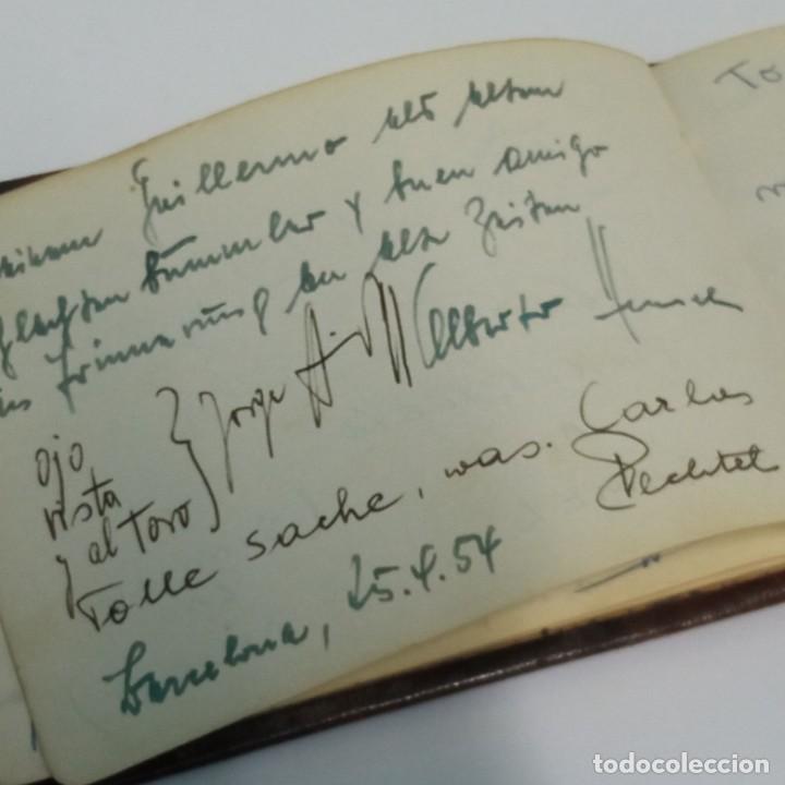 Coleccionismo deportivo: cuaderno de aut&oacute;grafos a&ntilde;os 50 - Foto 12