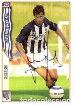 Sports collectibles: CROMO FIRMADO - AUTOGRAFO FUTBOL - BARKERO - REAL SOCIEDAD