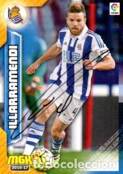 Sports collectibles: CROMO FIRMADO - AUTOGRAFO FUTBOL - ILLARRAMENDI - REAL SOCIEDAD