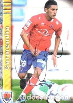Sports collectibles: CROMO FIRMADO - AUTOGRAFO FUTBOL - DEL PINO - GARMENDIA
