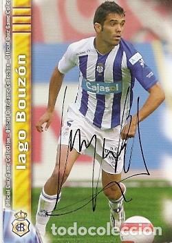 Sports collectibles: CROMO FIRMADO - AUTOGRAFO FUTBOL - Bouzon - RECREATIVO HUELVA
