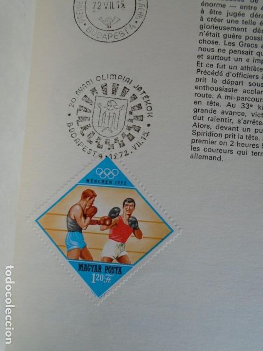 Coleccionismo deportivo: (COM-211200)SELLOS MUNICH 1972 Y AUTOGRAFOS - Foto 7