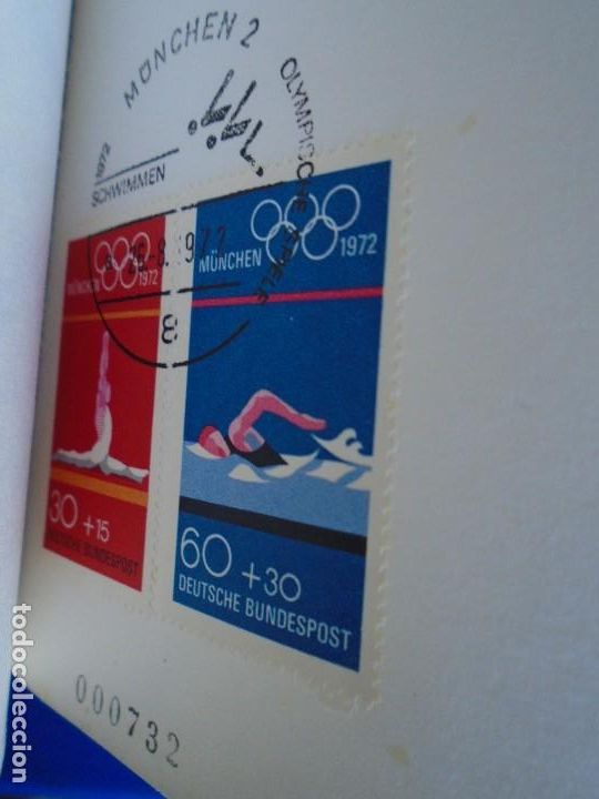 Coleccionismo deportivo: (COM-211200)SELLOS MUNICH 1972 Y AUTOGRAFOS - Foto 24