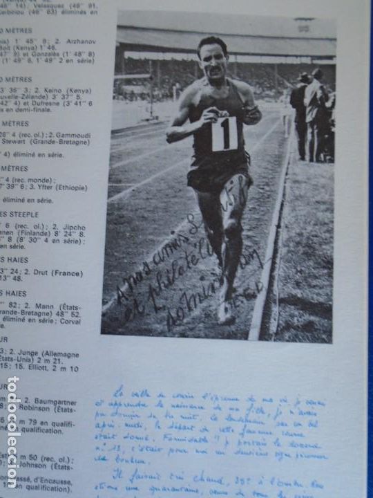 Coleccionismo deportivo: (COM-211200)SELLOS MUNICH 1972 Y AUTOGRAFOS - Foto 29