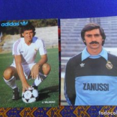 Coleccionismo deportivo: POSTAL REAL MADRID AUTÓGRAFO ORIGINAL MIGUEL ÁNGEL 1982. REGALO FOTO ADIDAS JORGE VALDANO.. Lote 319529623