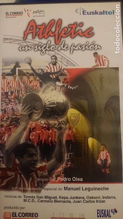 Sammelleidenschaft Sport: VHS ATHLETIC CLUB DE BILBAO UN SIGLO DE PASI&Oacute;N 97 99 CENTENARIO