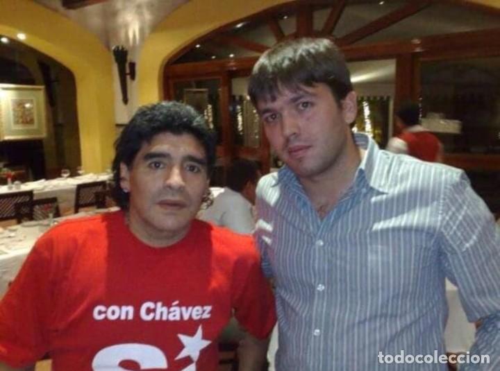Coleccionismo deportivo: AUTOGRAFO AUTENTICO MARADONA - Foto 2