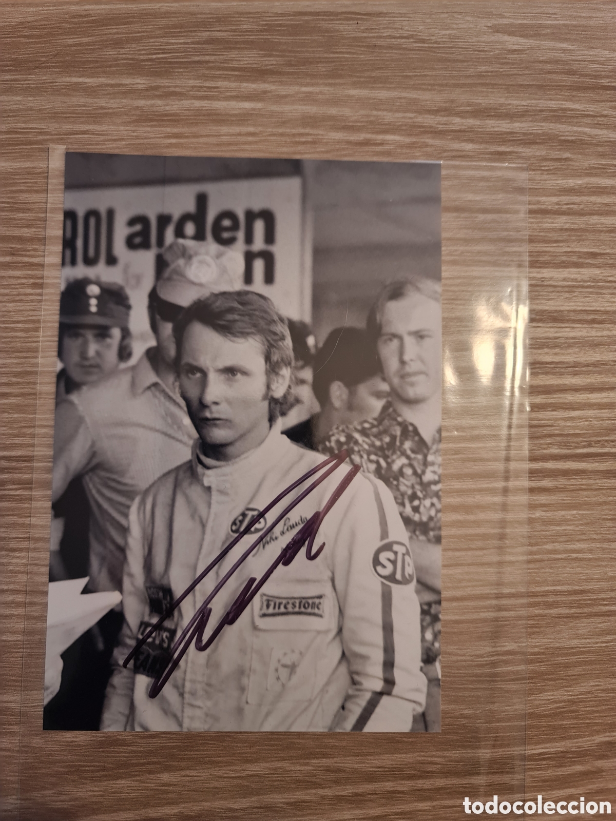 Coleccionismo deportivo: Autografo original f1 niki lauda - Foto 1
