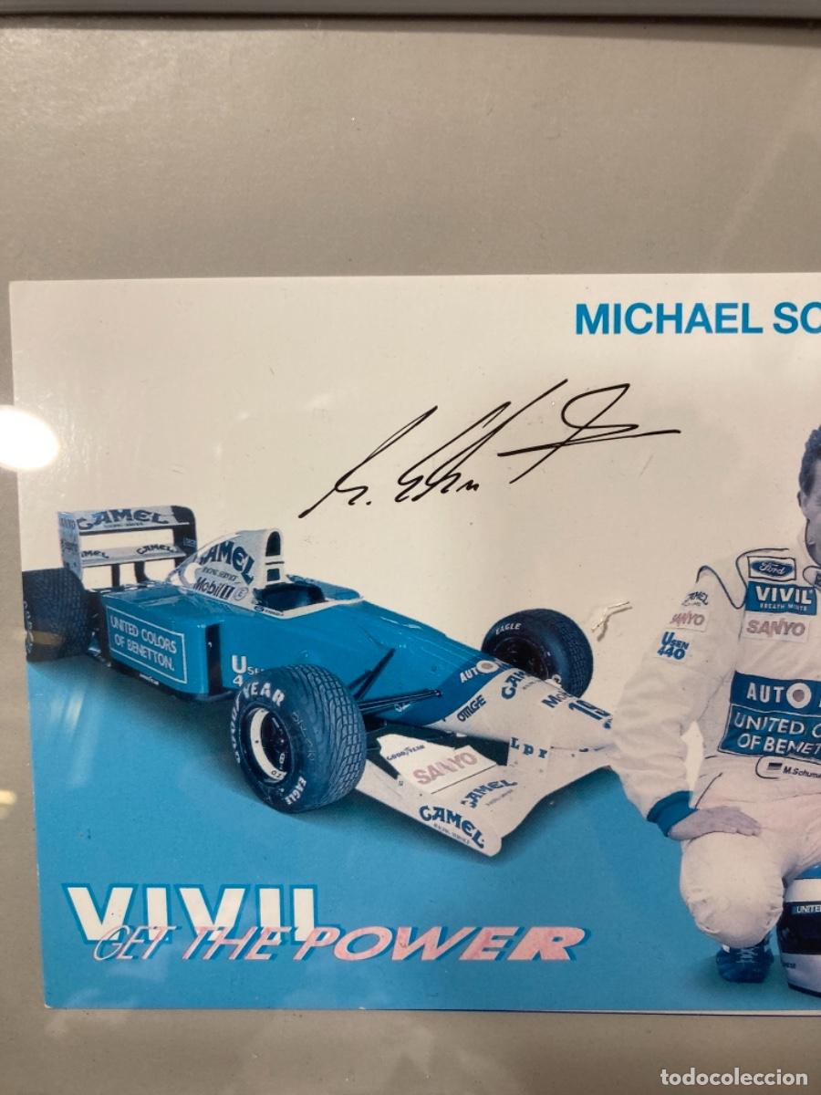 Coleccionismo deportivo: Aut&oacute;grafo antiguo de michael schumacher - Foto 2