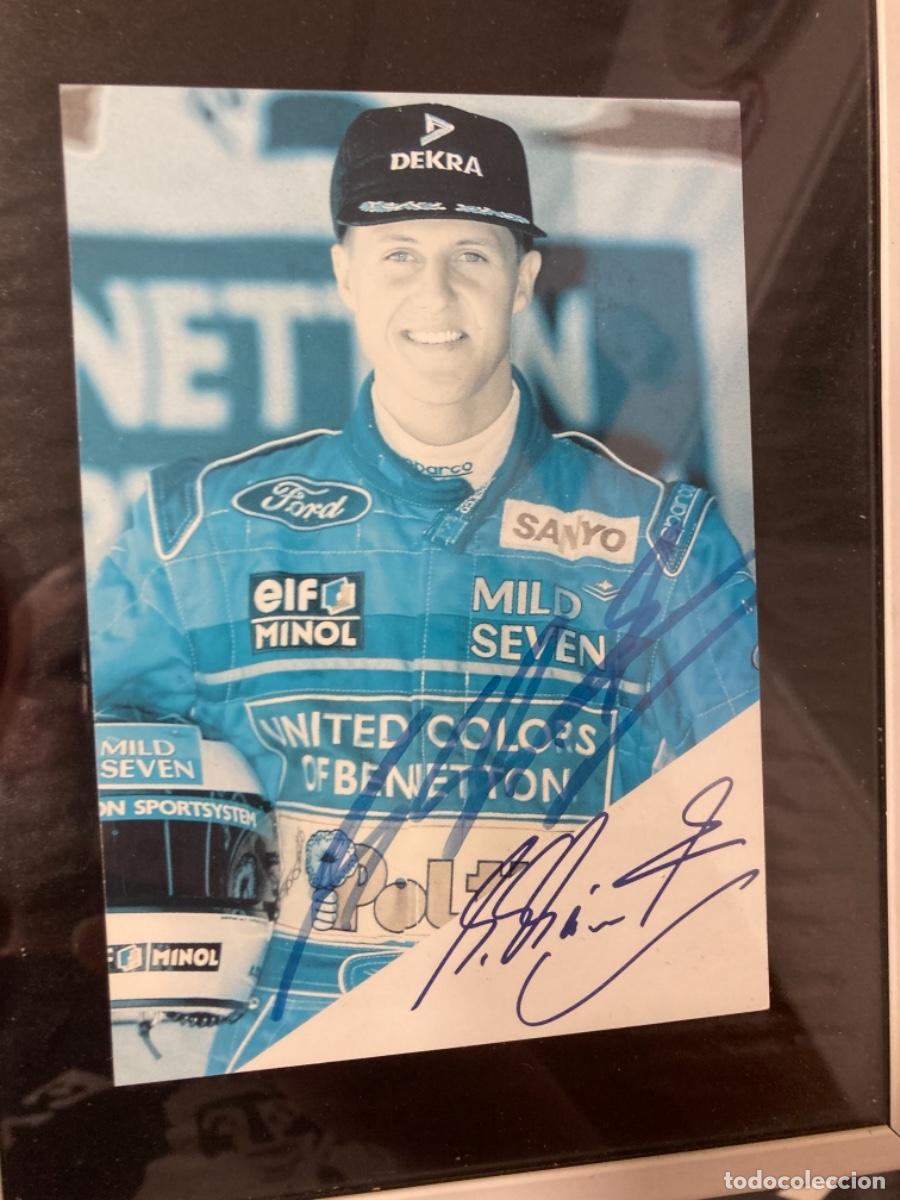 Coleccionismo deportivo: Aut&oacute;grafo antiguo de michael schumacher - Foto 3