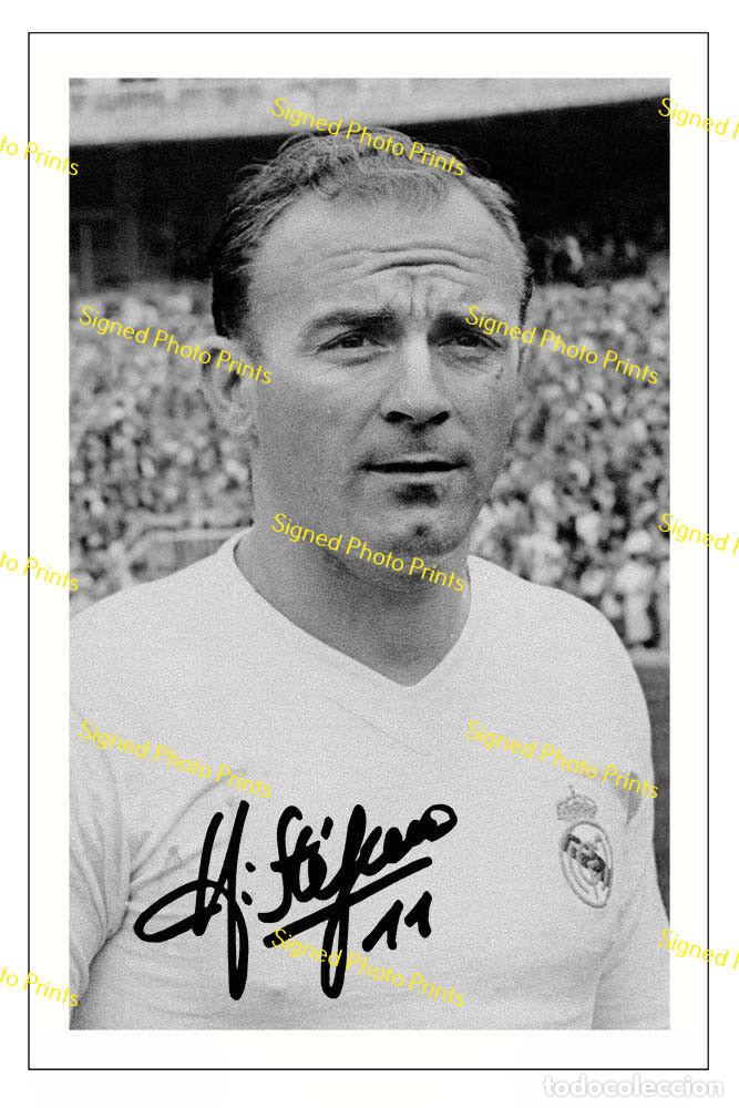 Alfredo Di Stéfano signed memorabilia, legend
