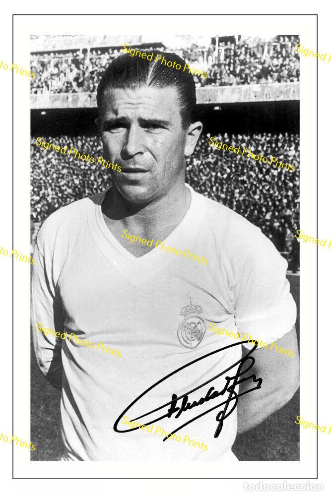 Sammelleidenschaft Sport: Ferenc Pushkas &rdquo;REAL MADRID&rdquo; - FOTO FIRMADA - FIRMA IMPRESA - ENV&Iacute;O GRATIS