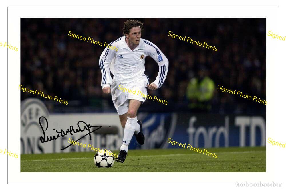 Sammelleidenschaft Sport: Steve McManaman &rdquo;REAL MADRID&rdquo; - FOTO FIRMADA - FIRMA IMPRESA - ENV&Iacute;O GRATIS