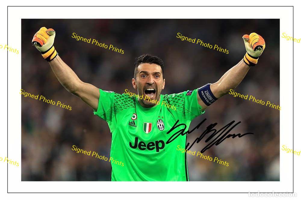 Sammelleidenschaft Sport: GIANLUCA BUFFON &rdquo;JUVENTUS&rdquo; - FOTO FIRMADA - FIRMA IMPRESA - ENV&Iacute;O GRATIS
