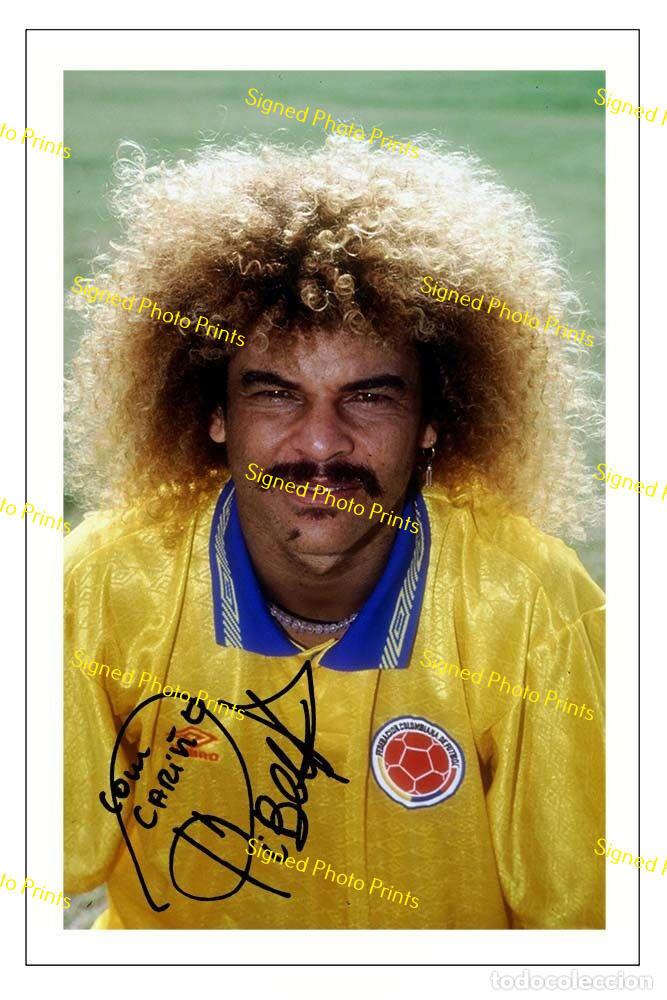 Sammelleidenschaft Sport: Carlos Sequ&iacute;a &rdquo;COLOMBIA&rdquo; - FOTO FIRMADA - FIRMA IMPRESA - ENV&Iacute;O GRATIS