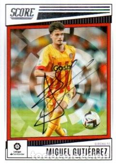 Sammelleidenschaft Sport: CROMO FIRMADO - AUTOGRAFO FUTBOL - MIGUEL GUTIERREZ - GIRONA