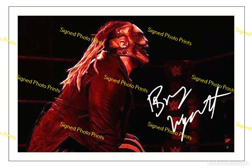 Sammelleidenschaft Sport: WWE BRAY WYATT - FOTO FIRMADA FIRMA IMPRESA - ENV&Iacute;O GRATIS