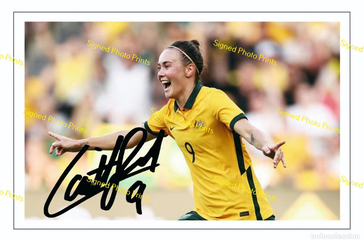 Sammelleidenschaft Sport: CAITLIN FOORDE &rdquo;AUSTRALIA&rdquo; - FOTO FIRMADA - FIRMA IMPRESA - ENV&Iacute;O GRATIS