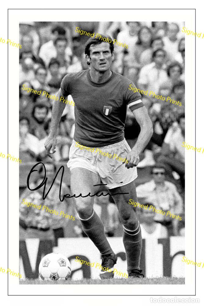 Sammelleidenschaft Sport: GIACINTO FACCHETTI &rdquo;ITALIA&rdquo; - FOTO FIRMADA - FIRMA IMPRESA - ENV&Iacute;O GRATIS
