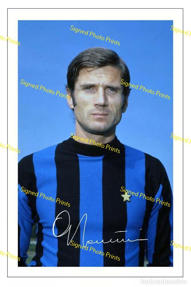 Sammelleidenschaft Sport: GIACINTO FACCHETTI &rdquo;INTER&rdquo; - FOTO FIRMADA - FIRMA IMPRESA - ENV&Iacute;O GRATIS