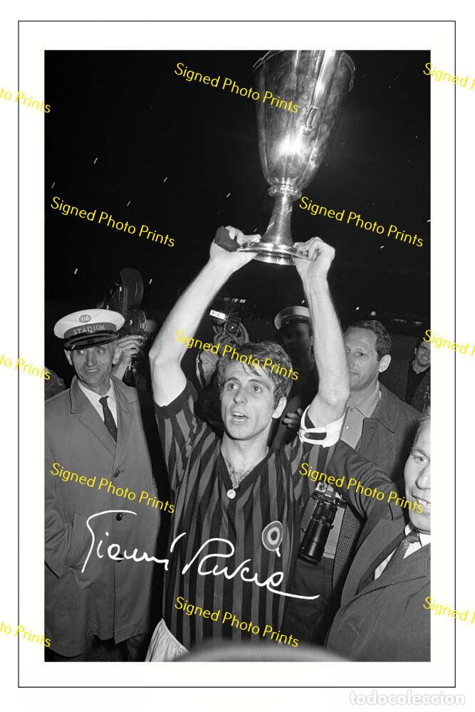 Sammelleidenschaft Sport: GIANNI RIVERA &rdquo;MILAN&rdquo; - FOTO FIRMADA - FIRMA IMPRESA - ENV&Iacute;O GRATIS
