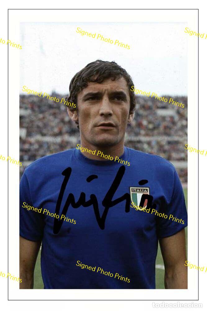 Sammelleidenschaft Sport: LUIGI RIVA &rdquo;ITALIA&rdquo; - FOTO FIRMADA - FIRMA IMPRESA - ENV&Iacute;O GRATIS