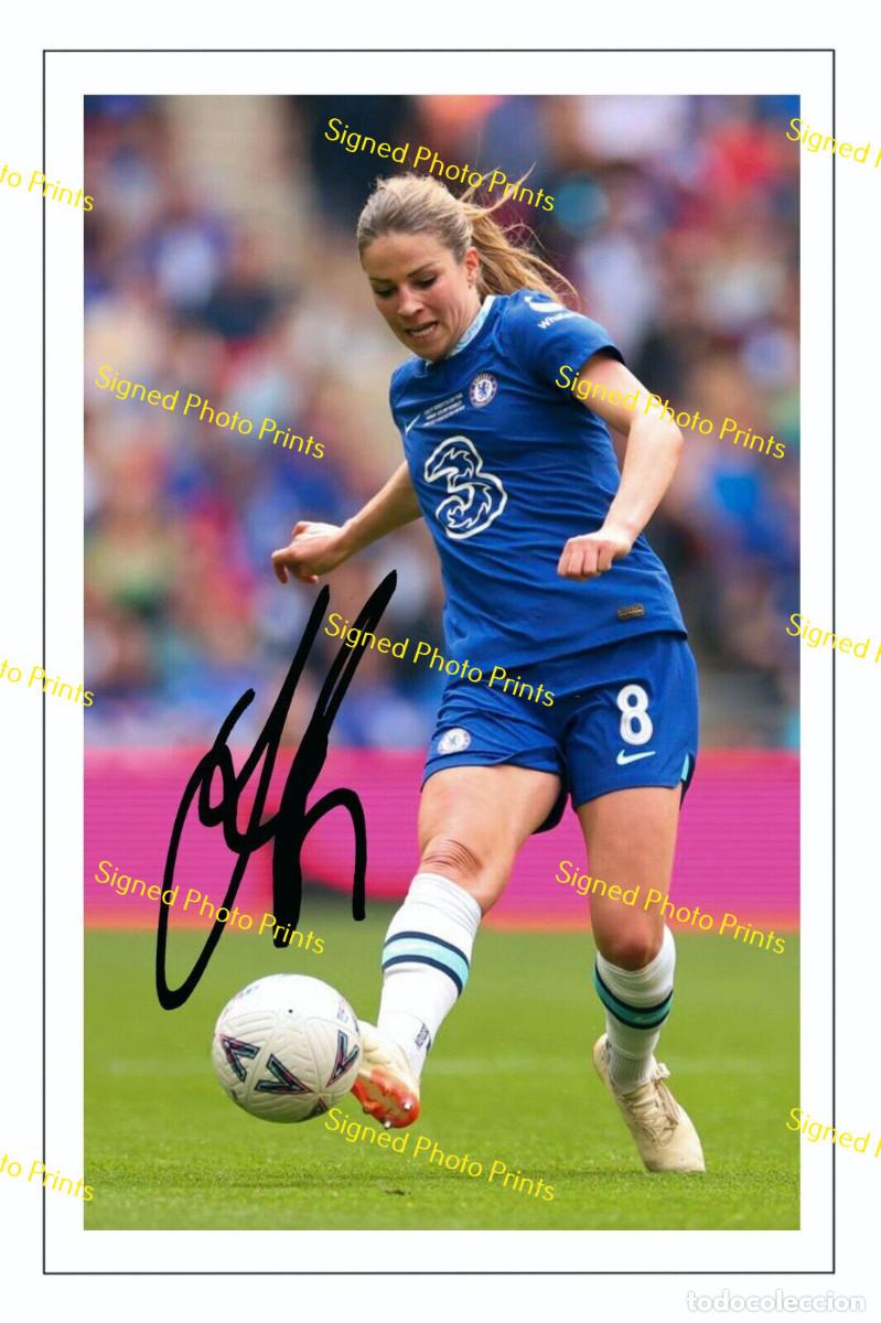 Sammelleidenschaft Sport: MELANIE LEUPOLZ &rdquo;CHELSEA&rdquo; - FOTO FIRMADA - FIRMA IMPRESA - ENV&Iacute;O GRATIS