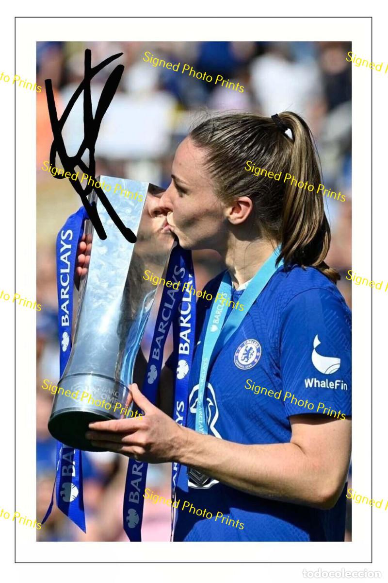 Sammelleidenschaft Sport: NIAMH CHARLES &rdquo;CHELSEA&rdquo; - FOTO FIRMADA - FIRMA IMPRESA - ENV&Iacute;O GRATIS