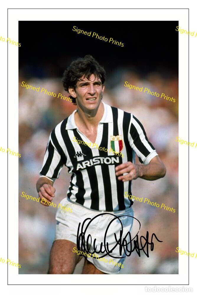 Sammelleidenschaft Sport: PAOLO ROSSI &rdquo;JUVENTUS&rdquo; - FOTO FIRMADA - FIRMA IMPRESA - ENV&Iacute;O GRATIS