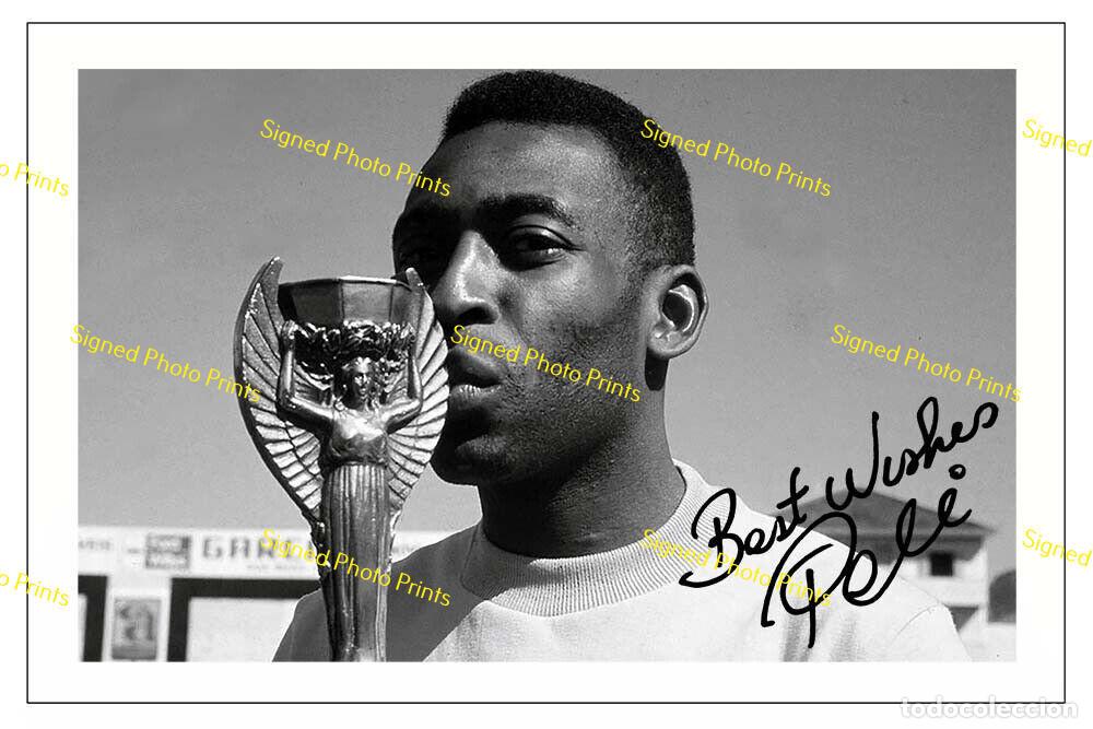 Sammelleidenschaft Sport: PEL&Eacute; &rdquo;BRASIL WINNER MUNDIAL 1970&rdquo; - FOTO FIRMADA - FIRMA IMPRESA - ENV&Iacute;O GRATIS