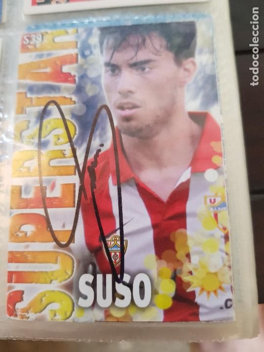 Coleccionismo deportivo: SUSO-ALMERIA - Foto 1