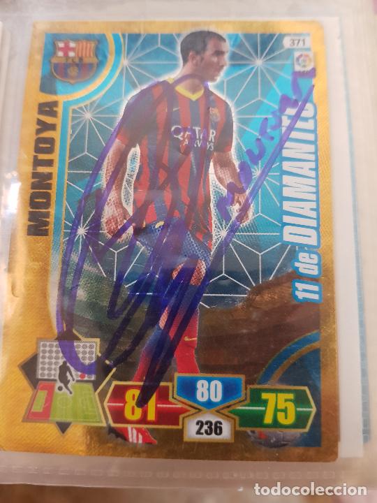 Coleccionismo deportivo: MONTOYA-F.C. BARCELONA - Foto 1
