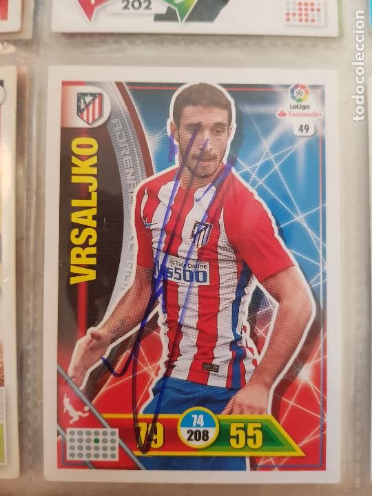 Coleccionismo deportivo: VRSALJKO -ATLETIC MADRID - Foto 1