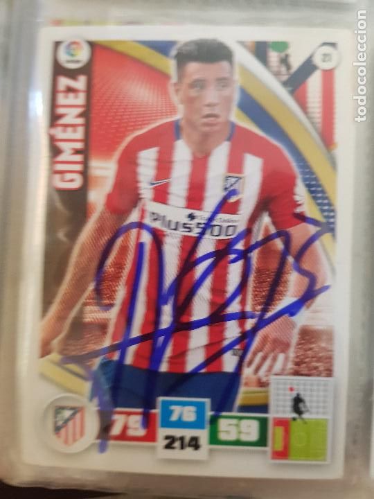 Coleccionismo deportivo: GIMENEZ -ATLETIC MADRID - Foto 1