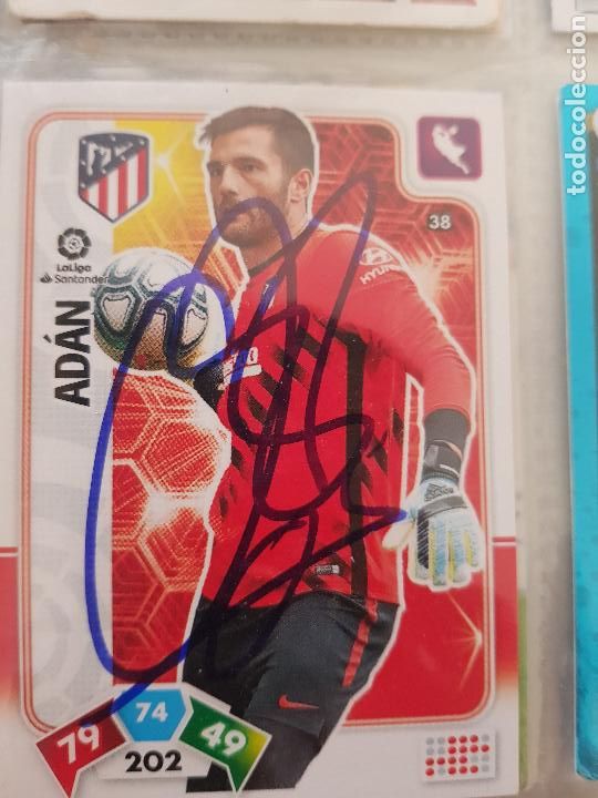 Coleccionismo deportivo: ADAN-ATLETIC MADRID - Foto 1