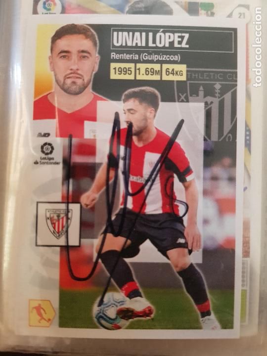 Coleccionismo deportivo: UNAI LOPEZ-ATLETIC BILBAO - Foto 1
