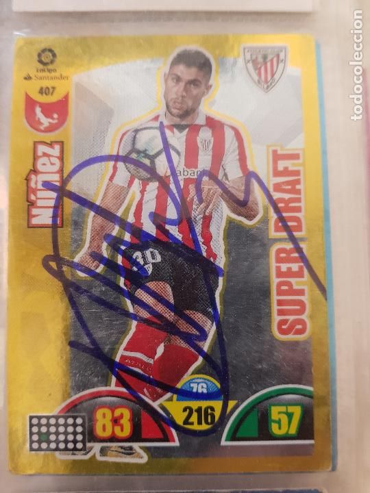 Coleccionismo deportivo: NU&Ntilde;EZ-ATLETIC BILBAO - Foto 1